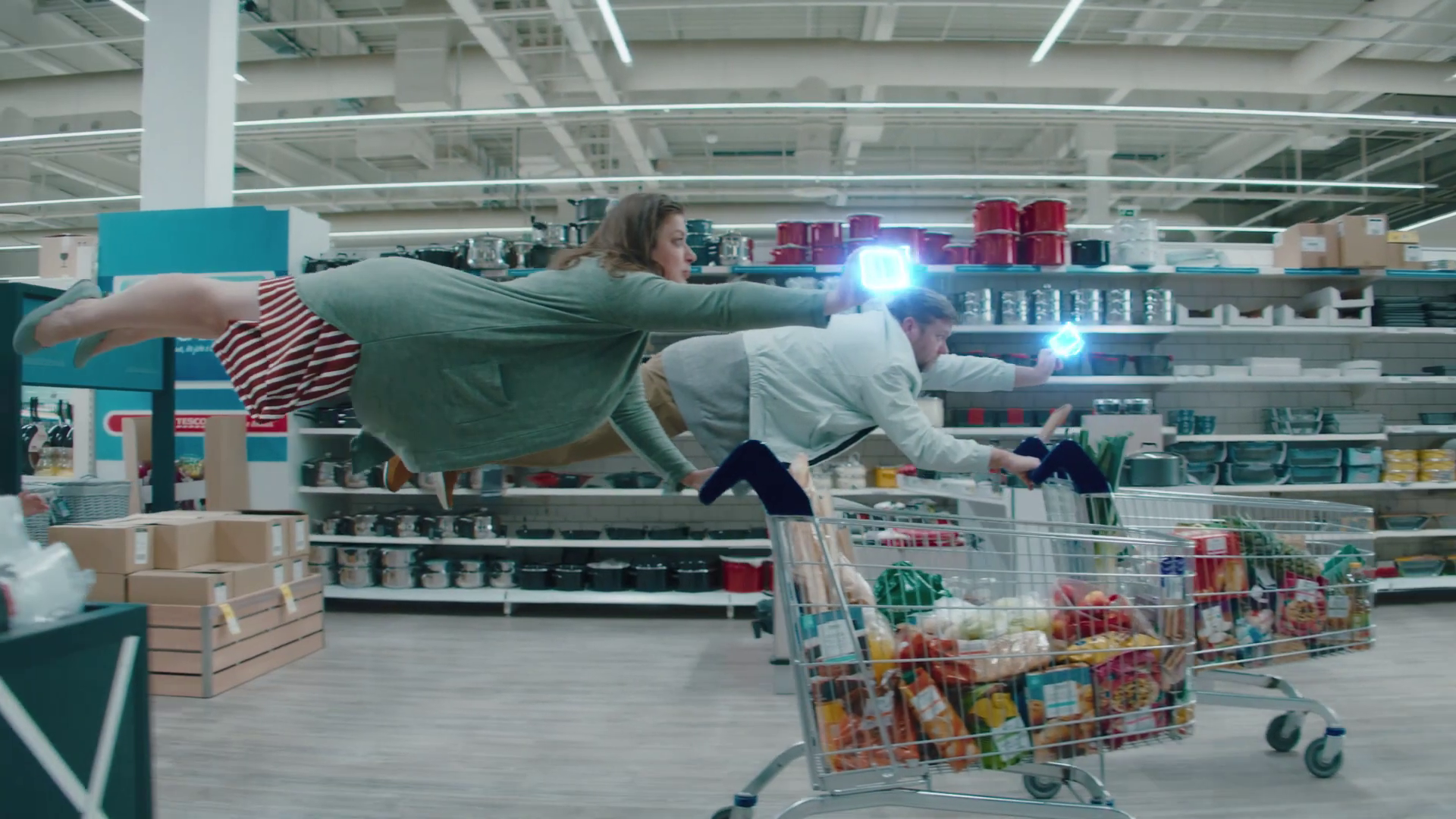 Tesco commercial screenshot